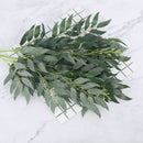artificial leaves bouquet fake willow jungle wedding backdrop decoration christmas faux foliage vine party home decor plant Xmas - KiwisLove