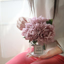 5pcs white artificial silk peony big flowers head for wedding decoration fake flowers bouquet for home decorative faux flower - KiwisLove
