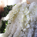 Artificial Silk White Orchid Flowers High Quality Butterfly Moth Phalaenopsis Fake Flower for Wedding Home Festival Decoration - KiwisLove