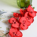 Artificial Silk White Orchid Flowers High Quality Butterfly Moth Phalaenopsis Fake Flower for Wedding Home Festival Decoration - KiwisLove