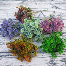 28 heads Succulents Artificial Plants Fall Fake Leaves Plastic Succulent Plants Lotus Grass for Garden Wedding Decoration A5029 - KiwisLove