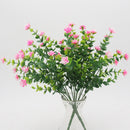 Artificial Flowers Outdoor Plant Shrubs Boxwood Plastic Leaves Fake Bushes Greenery Window Home Yard Garden Wedding Decor A10240 - KiwisLove