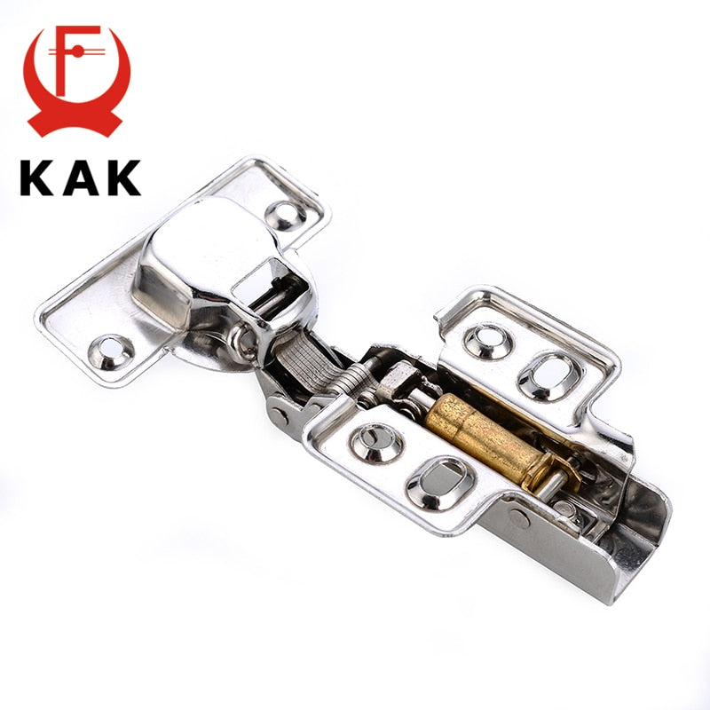 KAK C Series Hinge Stainless Steel Door Hydraulic Hinges Damper Buffer Soft Close For Cabinet Cupboard Furniture Hardware - KiwisLove