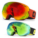 COPOZZ Parent Child Ski Goggles 2 Pack Set Snowboard Anti fog Skiing Glasses UV400 for Famliy Men Women Kids Sport Snow Eyewear - KiwisLove