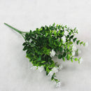 Artificial Flowers Outdoor Plant Shrubs Boxwood Plastic Leaves Fake Bushes Greenery Window Home Yard Garden Wedding Decor A10240 - KiwisLove