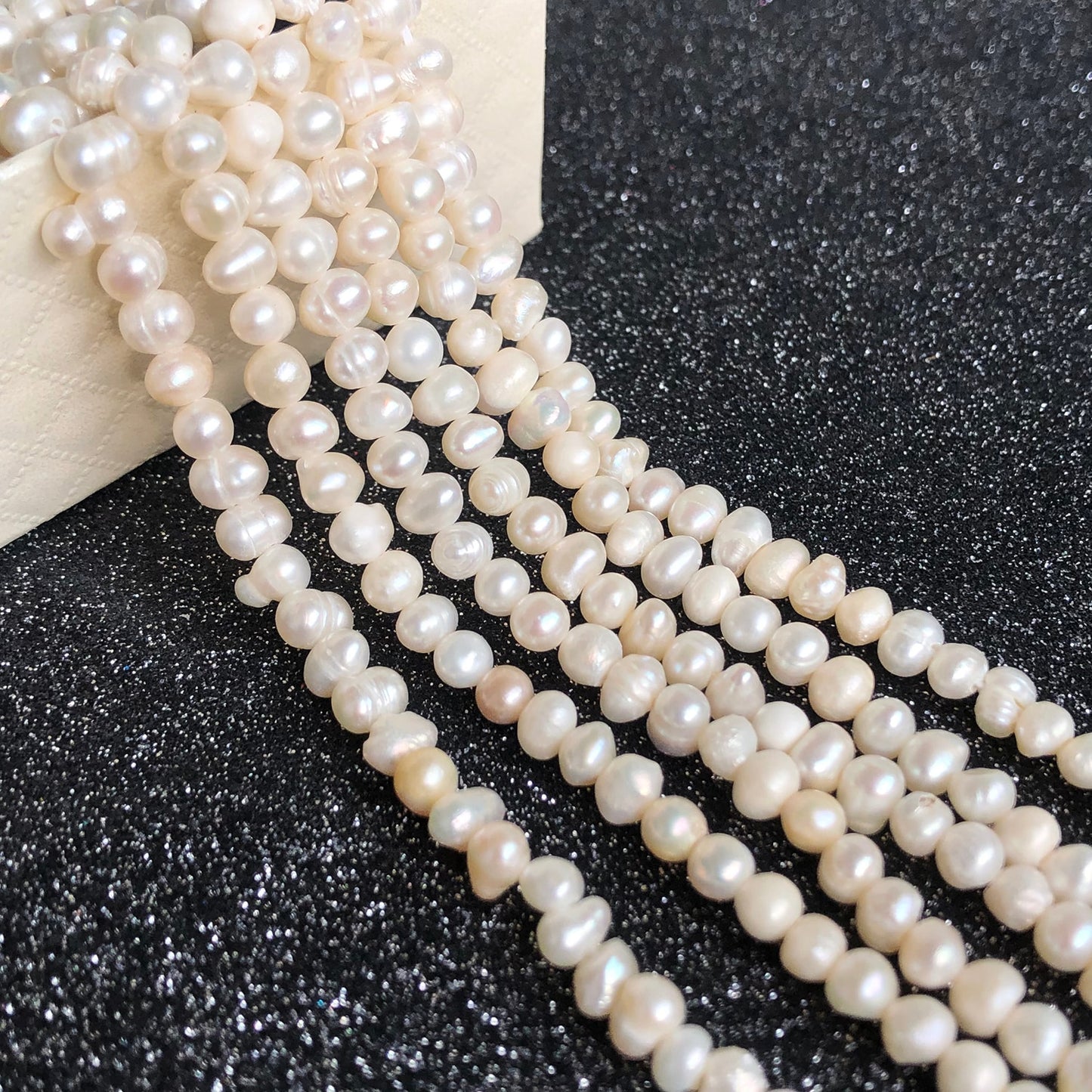Real Natural Freshwater Pearl Irregular Cultured Small Pearls Punch Beads For Jewelry Making Diy Women's Necklace Bracelet - KiwisLove