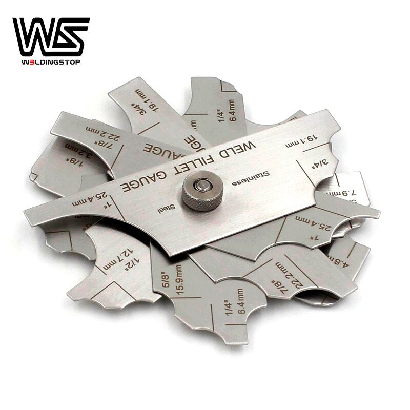 MG-11 welding fillet Gage inspection welding gauge Soldering Ruler (Metric&Standard) - KiwisLove
