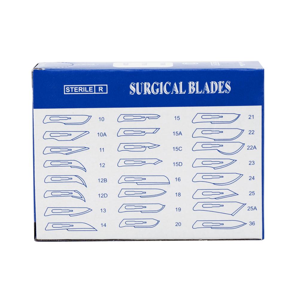 100pcs Scalpel Blades Dental medical Surgical Scalpel Blades Sterilized - KiwisLove