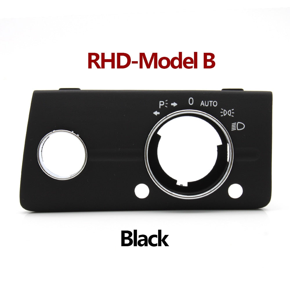 Right Steering Wheel RHD Cars Dashboard Lamp Headlight Switch Cover Trim For Mercedes Benz W211 E Class 320 350 550 2003-2008 - KiwisLove