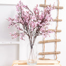 Gypsophila Artificial Flowers White Branch High Quality Babies Breath Fake Flowers Long Bouquet Home Wedding Decoration Autumn - KiwisLove