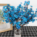 Silk Gypsophila Artificial Flowers for Decoration Home Plastic Stem Bride Wedding Bouquet Mariage Cherry Blossom Fake Flower DIY - KiwisLove