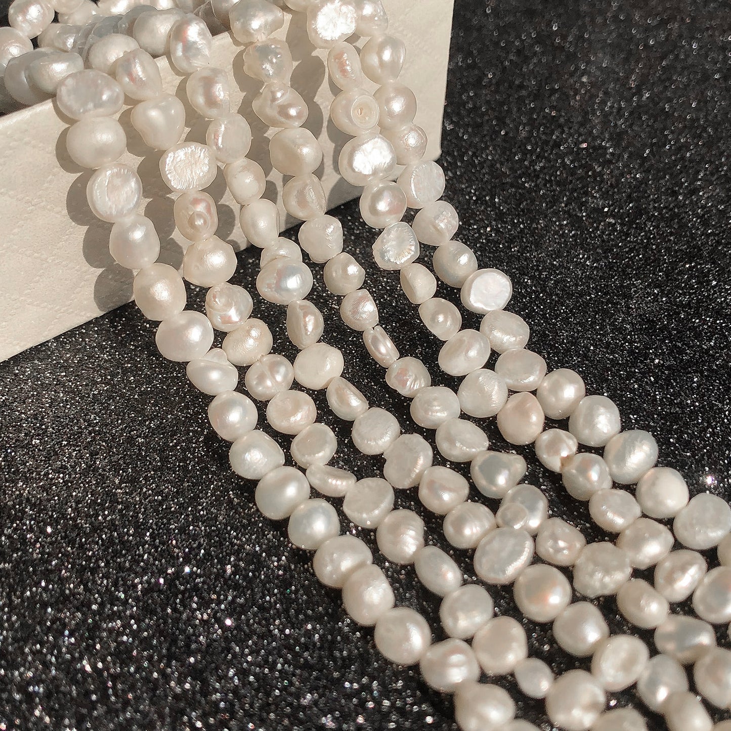 Real Natural Freshwater Pearl Irregular Cultured Small Pearls Punch Beads For Jewelry Making Diy Women's Necklace Bracelet - KiwisLove