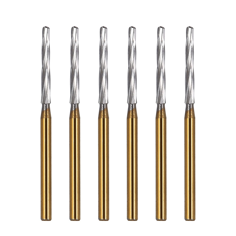 FG Carbide Tungsten Bone Cutters Burs Drill 6pcs/Pack Tooth Extraction Burs For High Speed Handpiece - KiwisLove