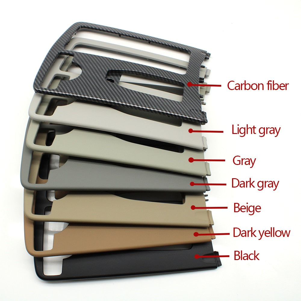 LHD RHD Central Gear Shift Box Drink Cup Holder Outer Cover For Mercedes Benz W204C C180 C200 C300 W207 E W212 E260 E300 - KiwisLove