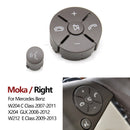 Car Steering Wheel Buttons Switch Cover Trim Repair Kit For Mercedes Benz 204 C Class GLK X204 E Class W212 - KiwisLove