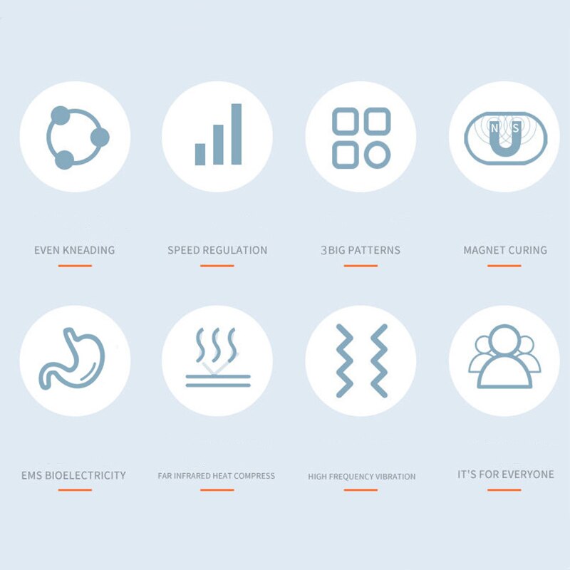 Cellulite Massager Body Massager Slimming Back Massager Electric Losing Weight Belly Slimming Belt Fat Burning Abdominal Massage - KiwisLove