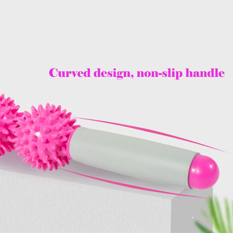 5 Balls Yoga Massage Roller Stick Trigger Point Anti Cellulite Body Massager Slimming Massage Muscle Relax Roller Relieve Stress - KiwisLove