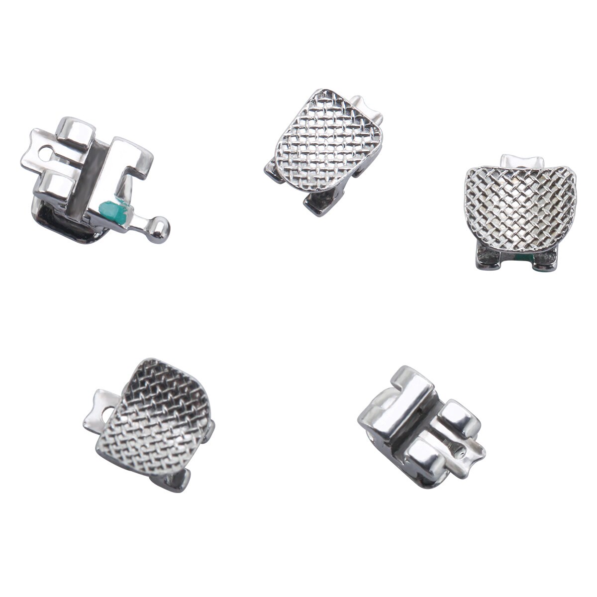 Dental Orthodontic Roth Self-Ligating Brackets MBT.022 Hook 3 Stainless Steel Brace - KiwisLove