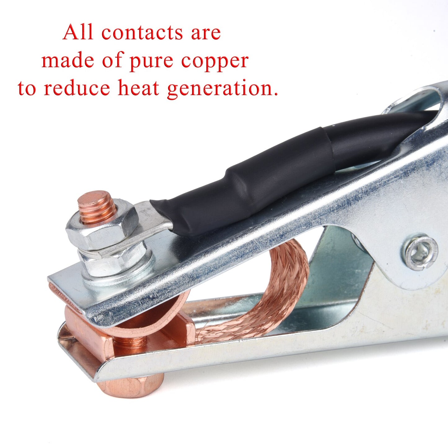 150 Amp 200 Amp 300 Amp Ground Clamp Welding Lead DINS 10-25/35-50 Connector 16 And 25 Square Cable 15 FEET - KiwisLove