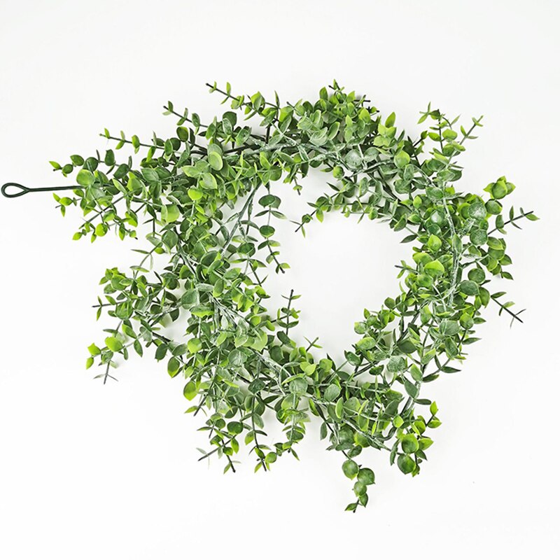 180cm Artificial Eucalyptus Flower Garland Fake Plants Wall Hanging Wedding Home Decor Arch Vines Living Room Table Arrangement - KiwisLove