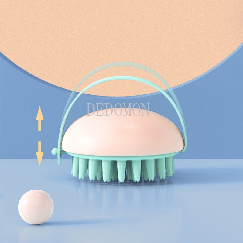 Silicone Shampoo Scalp Hair Massager Shampoo Massage Comb Bath Massage Brush Scalp Massager Hair Shower Brush Comb Massage Tool - KiwisLove