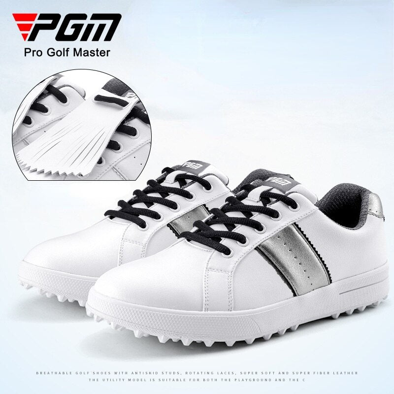 PGM Women's Waterproof Golf Shoes Light Weight Soft and Breathable Universal Outdoor Camping Sports Shoes All-match Shoes XZ187 - KiwisLove