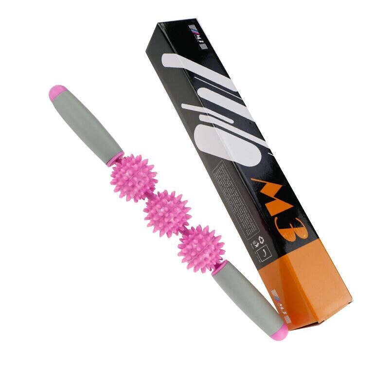 5 Balls Yoga Massage Roller Stick Trigger Point Anti Cellulite Body Massager Slimming Massage Muscle Relax Roller Relieve Stress - KiwisLove