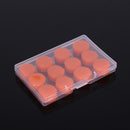 6/12PCS Silicone Ear Plugs Noise Reduction Sleep Anti Canceling Sound Insulation Earplug Protection Sleeping Reusable Ear Plugs - KiwisLove