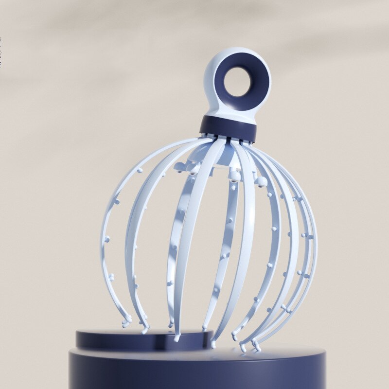 18/12 Claws Head Scalp Relaxation Massage Pain Relief Body Massager Stress Release Relaxing Octopus Claw Massager Device Unisex - KiwisLove