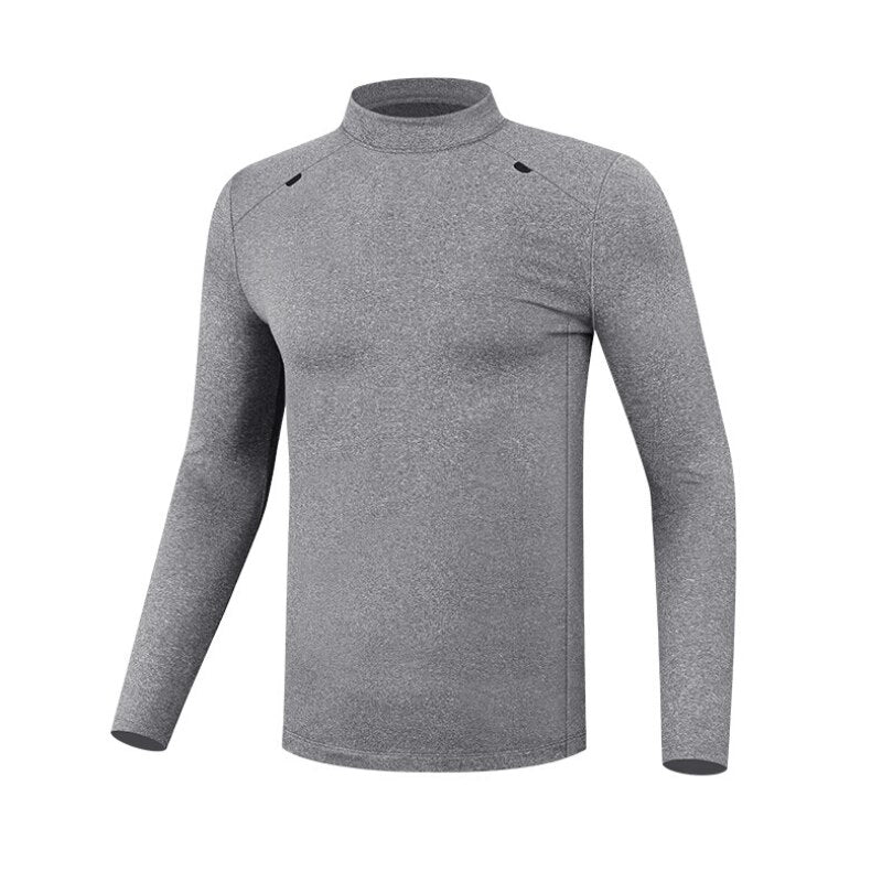 PGM Men Winter Cashmere Bottom Shirt Golf Tennis Volleyball Clothing Warm Long Sleeve Polo T Shirts YF427 - KiwisLove