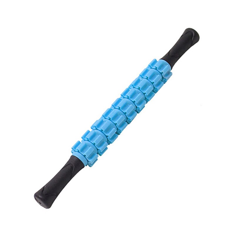 9-Wheel Anti Cellulite Massager Stick Trigger Point Stick Body Foot Face Leg Slimming Massage Yoga Gym Muscle Roller Sticks - KiwisLove