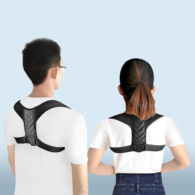 Braces Supports Belt Adjustable Back Posture Corrector Clavicle Spine Back Shoulder Lumbar Brace Support Belt Posture Correction - KiwisLove