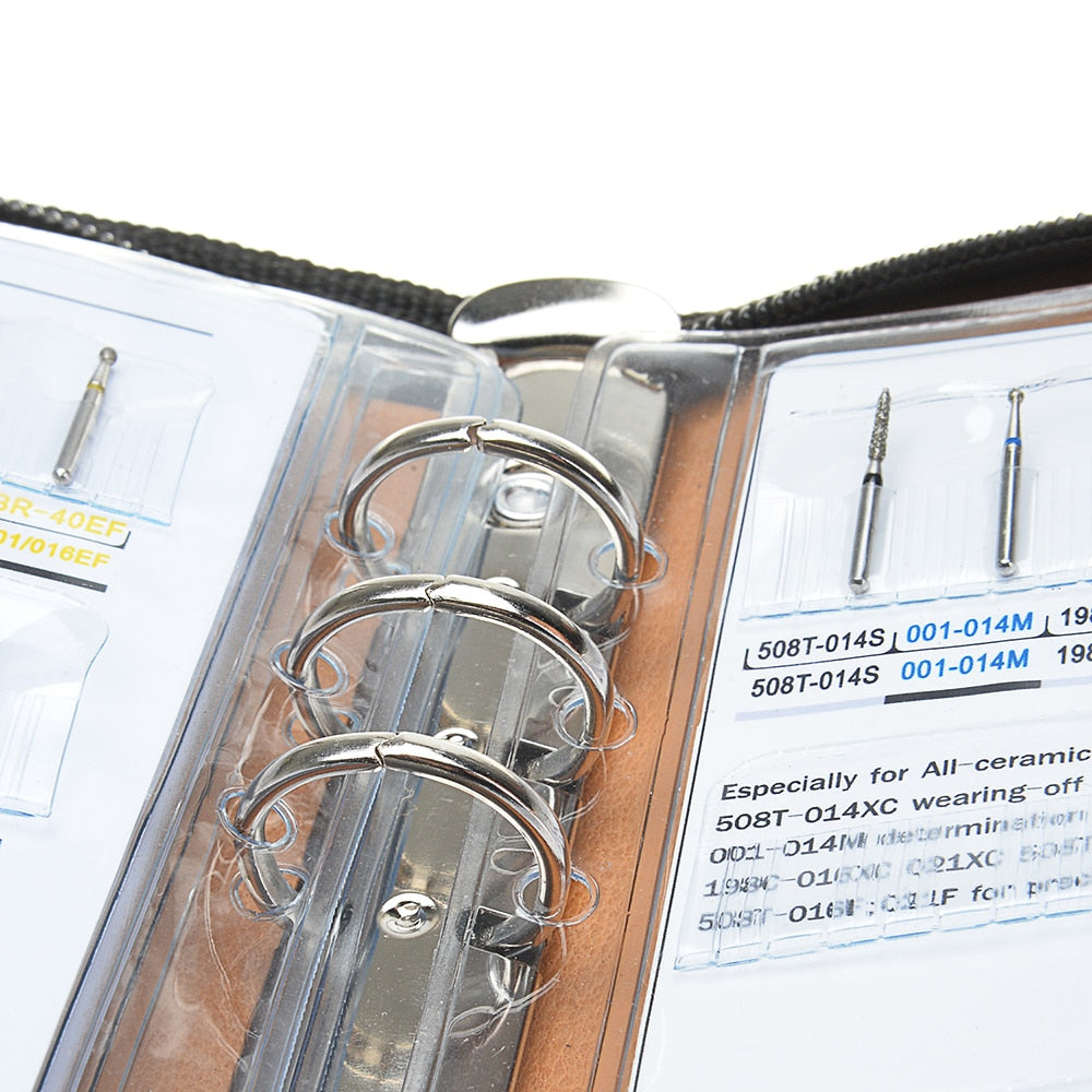 210 Type Sample Booklet Of Dental Diamond Burs Drill With Box Dia.1.6mm For High Speed Handpiece - KiwisLove