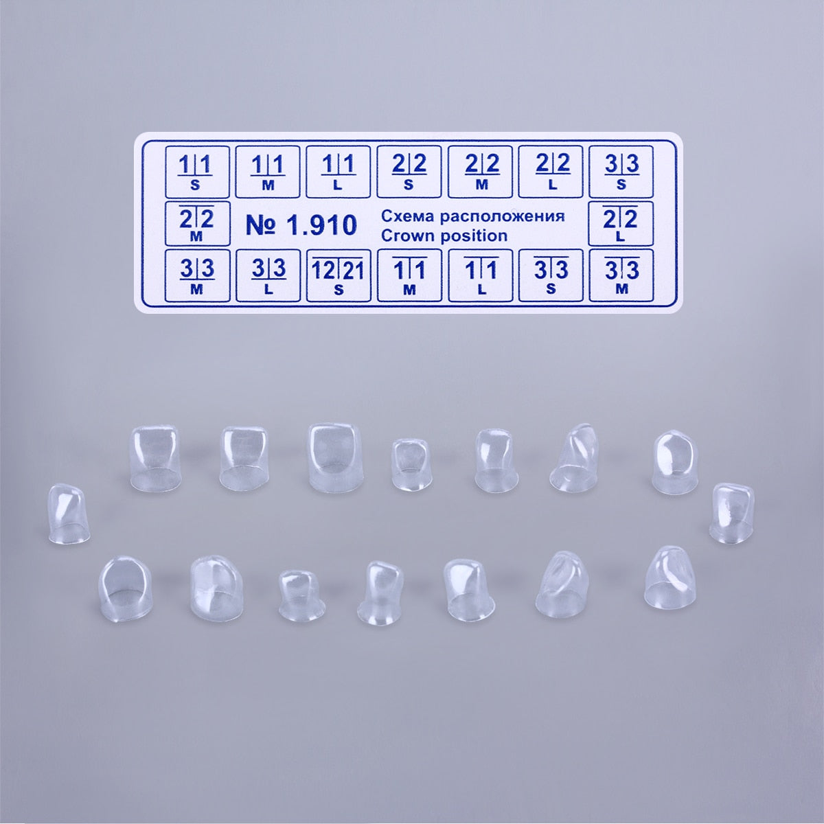 Anterior Transparent Crowns Dental Temporary Adult Braces - KiwisLove