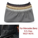 Car Front Left Right Seat Backrest Leather Storage Panel Cover Trim For Mercedes Benz S CL Class W221 W216 S300 S350 S400 S500 - KiwisLove