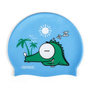 COPOZZ Swimming Cap Cartoon Children Kids Badmuts Waterproof Boy Girl - KiwisLove