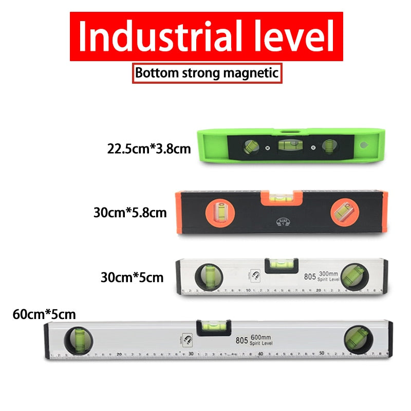 High Precision Spirit Level Magnetic Bubbles Rustproof - KiwisLove