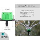 MUCIAKIE Variety Style Adjustable Irrigation Sprinkler Garden Emitters Stake Dripper Micro Spray Rotating Nozzle Watering Arrow - KiwisLove