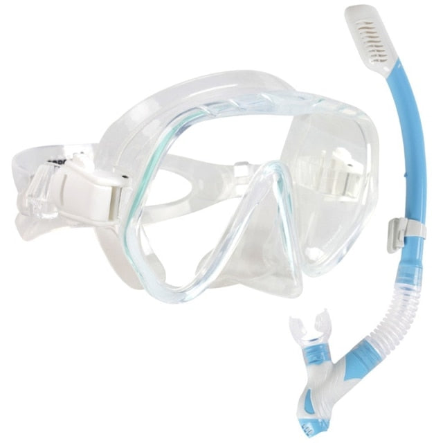 Copozz Professional Skuba Diving Mask Goggles Wide Vision Watersports - KiwisLove
