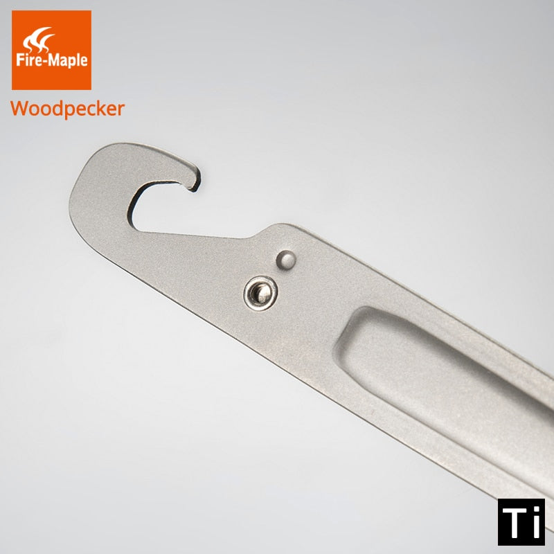 Fire Maple Titanium Spork With Multi Function Punch Ultralight - KiwisLove