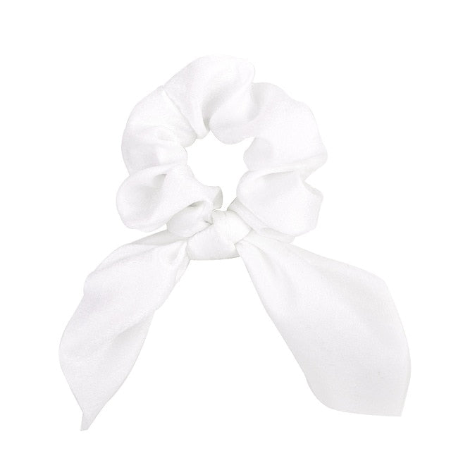 New Chiffon Bowknot Elastic Hair Bands - KiwisLove