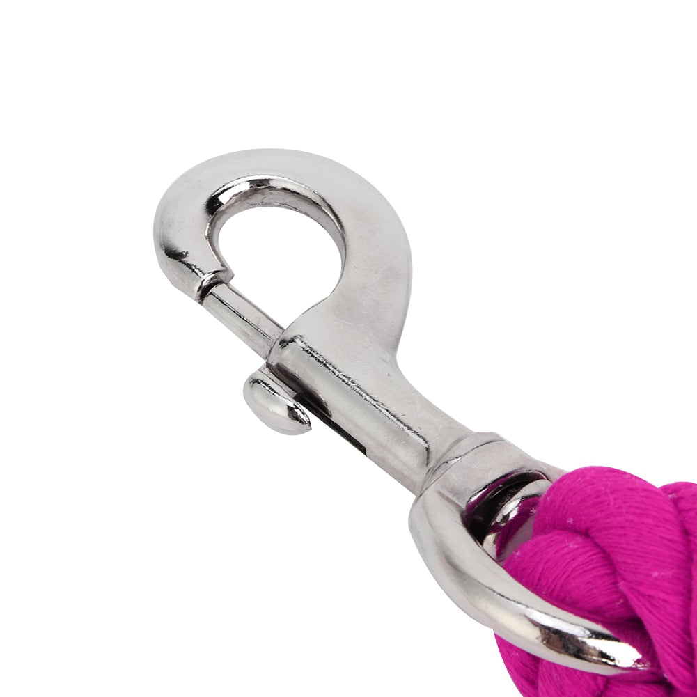 2m 20mm Durable Heavy Duty Horse Riding Braided Lead Rope with Sturdy Clasp - KiwisLove