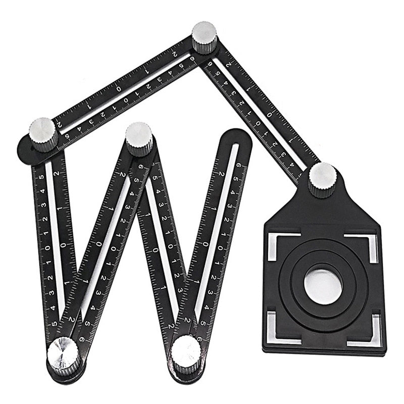 New Multifuntion Locator Angle Measuring Fold Ruler - KiwisLove