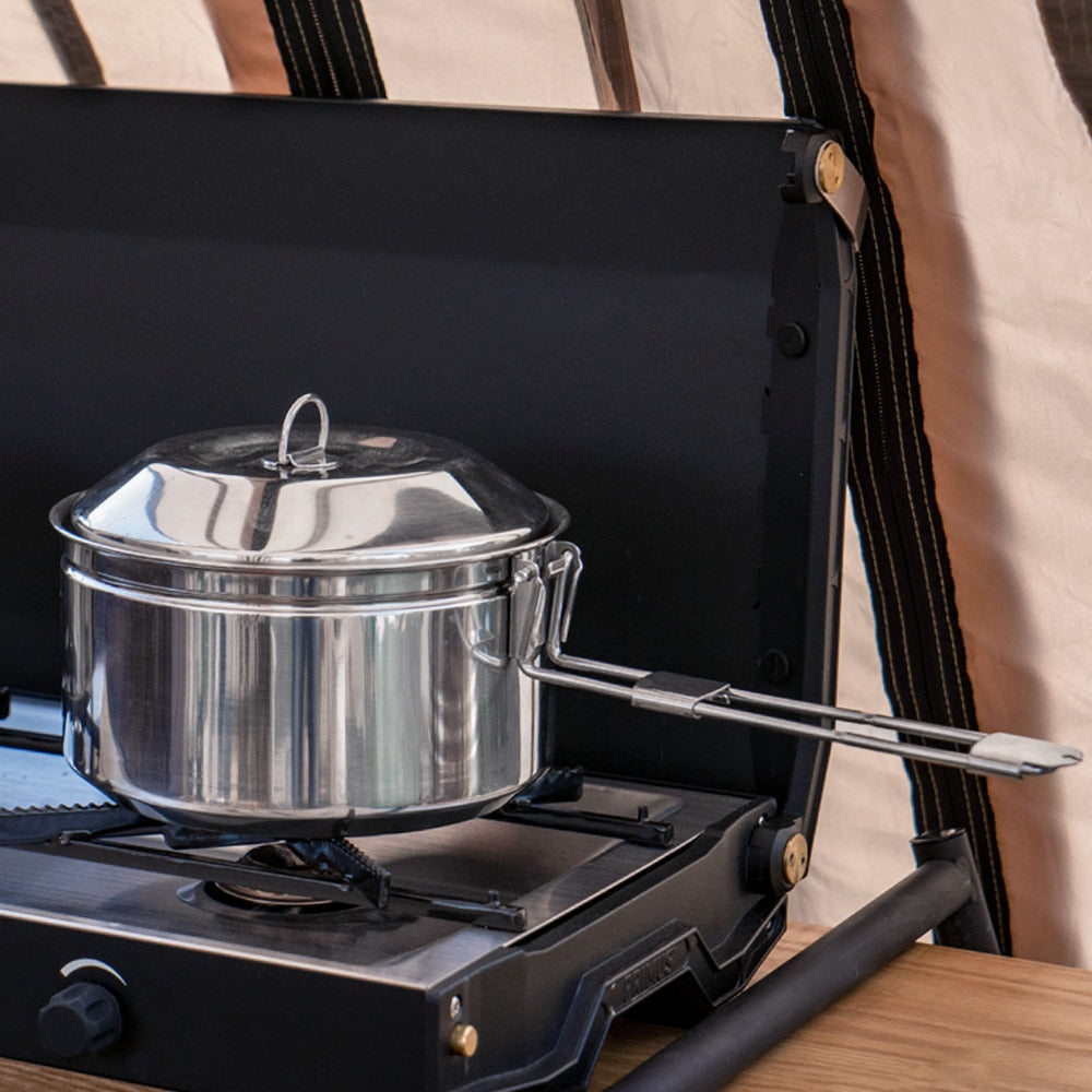 Fire Maple Antarcti S304 Stainless Steel Pot Foldable 1L 402g - KiwisLove