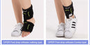 OPER Ankle drop foot brace Orthosis Adjustable Support  Arch Shock Absorber Bandage - KiwisLove