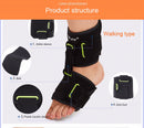 OPER Ankle drop foot brace Orthosis Adjustable Support  Arch Shock Absorber Bandage - KiwisLove