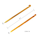 10 pcs Aluminum Alloy Tent Pegs Garden Stakes Ground Nail Heavy Duty - KiwisLove