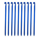 10 pcs Aluminum Alloy Tent Pegs Garden Stakes Ground Nail Heavy Duty - KiwisLove