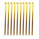 10 pcs Aluminum Alloy Tent Pegs Garden Stakes Ground Nail Heavy Duty - KiwisLove