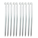 10 pcs Aluminum Alloy Tent Pegs Garden Stakes Ground Nail Heavy Duty - KiwisLove